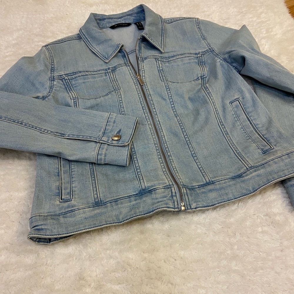 H by Halston Jean Jacket